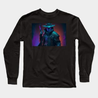 The Gunslinger - Cyberpunk Long Sleeve T-Shirt